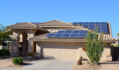 Home solar panels